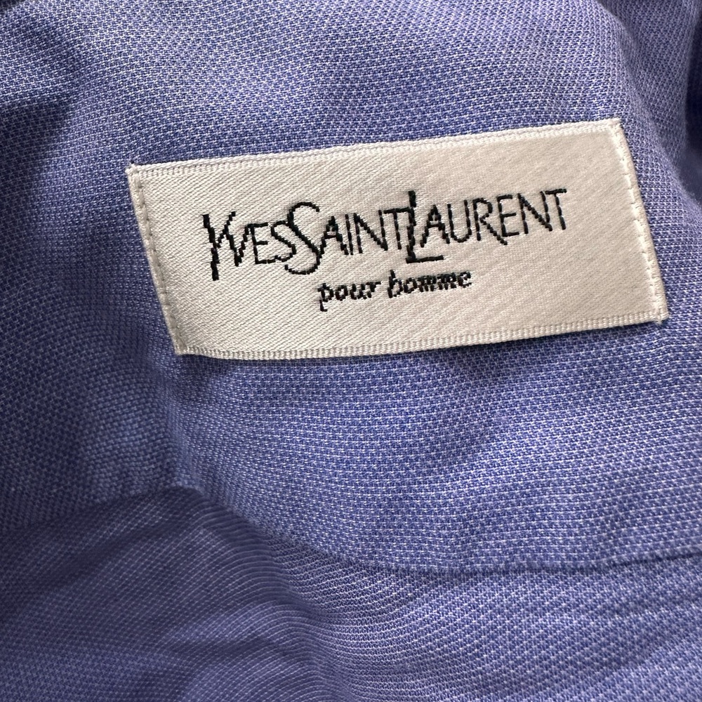 YSL Pour Homme oversized button up shirt size large